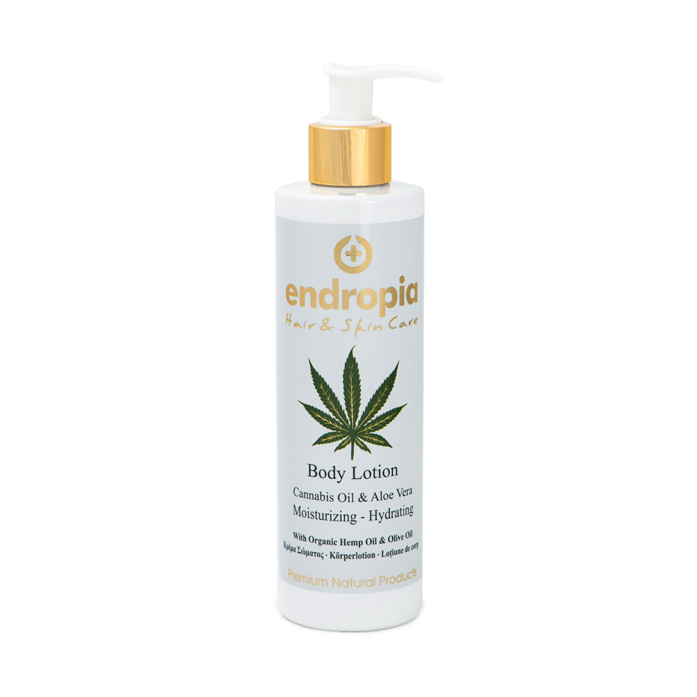 BODY LOTION CANNABIS OIL ALOE VERA 250ML & 100ML - ENDROPIA BODY LOTION CANNABIS OIL ALOE VERA 250ML & 100ML - ENDROPIA