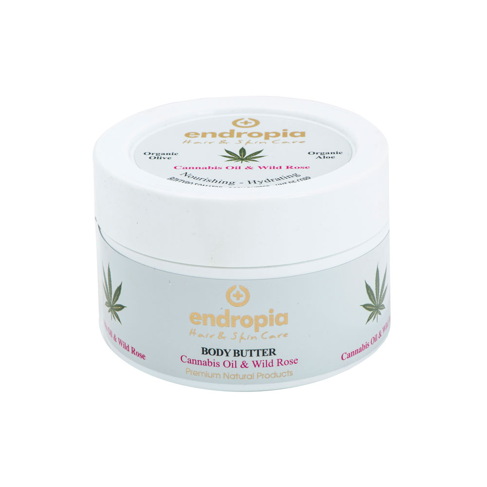 BODY BUTTER CANNABIS OIL & WILD ROSE 280ml & 125ml– ENDROPIA BODY BUTTER CANNABIS OIL & WILD ROSE 280ml & 125ml– ENDROPIA
