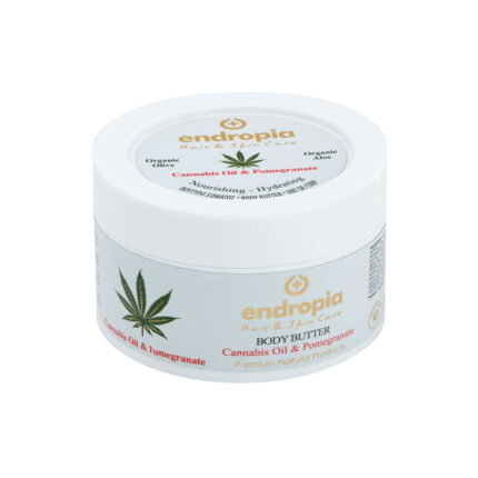 Body Butter Cannabis Oil & Pomegranate 280ml &125ml - ENDROPIA